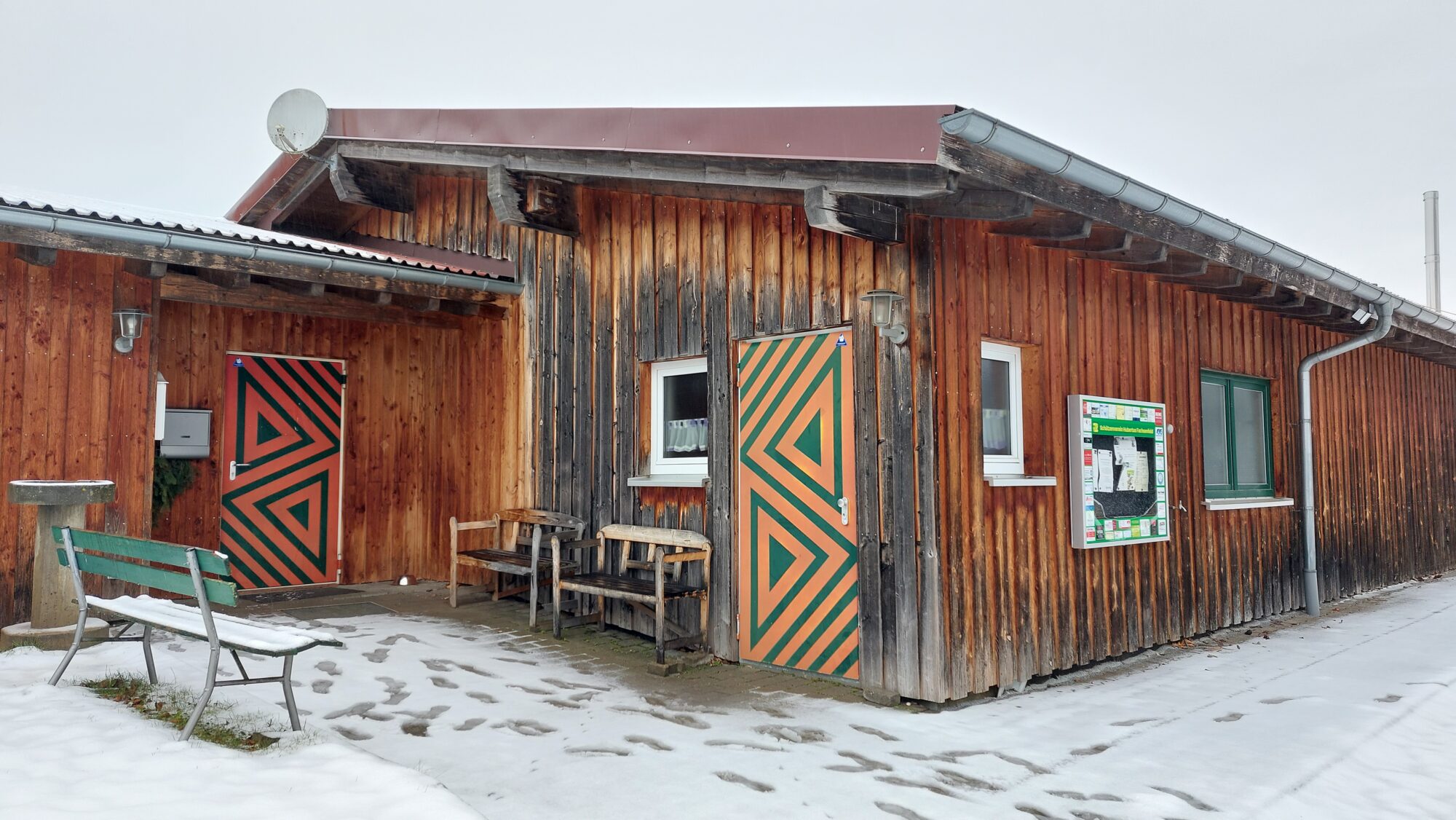 Außenansicht Schützenhaus Fachsenfeld